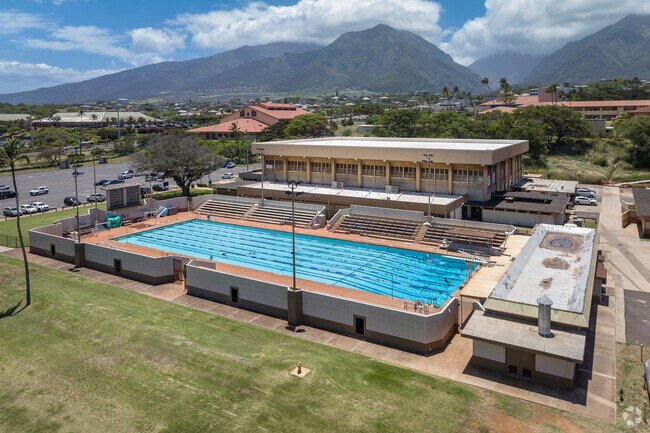 Baldwin High School is home to the eight-lane Coach Sakamoto Pool, a popular destination for swimming competitions.