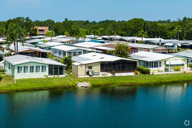 Lakefront properties can be found in Rubonia.