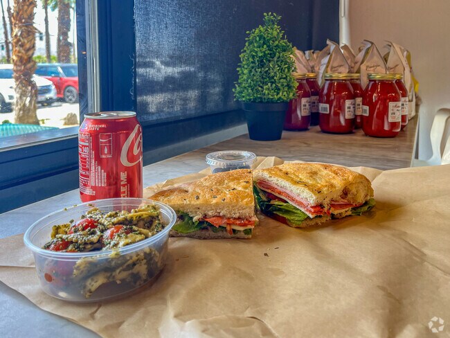 One of The Real Italian Deli's favorites among Sunrise Park residents is the spicy Italian.