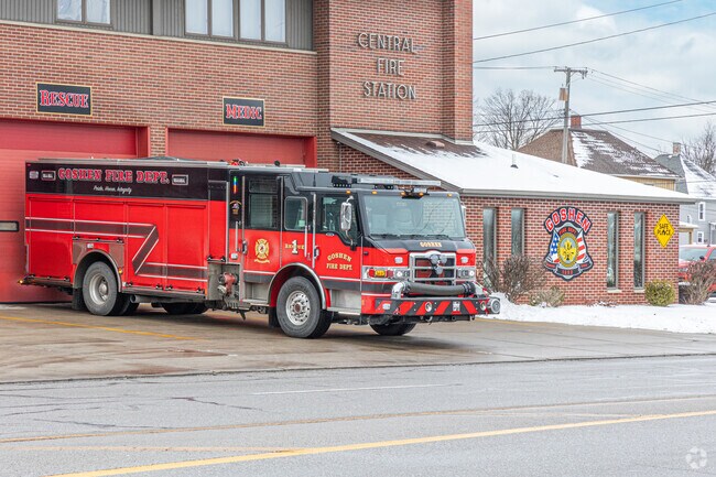 The City of Goshen Fire Department tests the city's tornado sirens periodically.