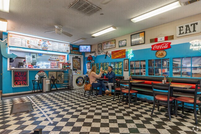 Park Hill is home to O'Lucky B's famous nachos.