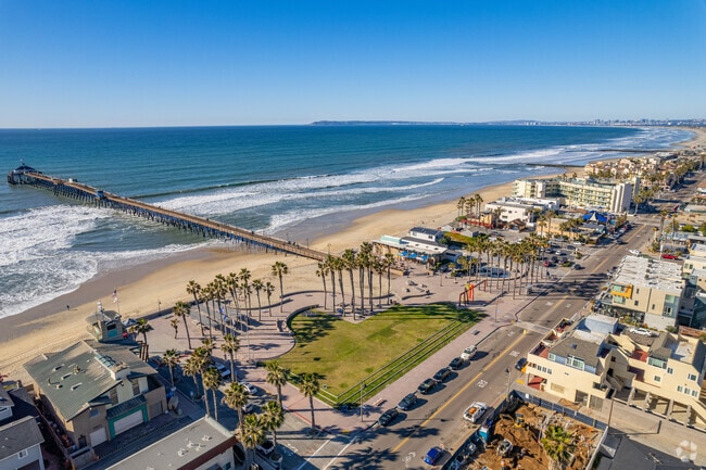 Imperial Beach's coastline features epic views of the Pacific Ocean.