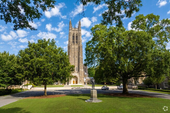 Nearby Duke University is one of the top private universities located  in Durham, NC.