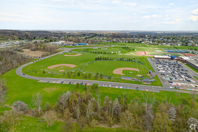Victor Senior High School in Victor NY students achieve an average SAT score that exceeds both state and national averages.