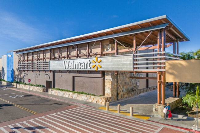 This modern construction build for Walmart is located in the Cypress Gardens neighborhood.