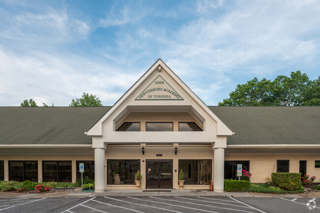 Entrance to Montessori Academy Of Virginia.