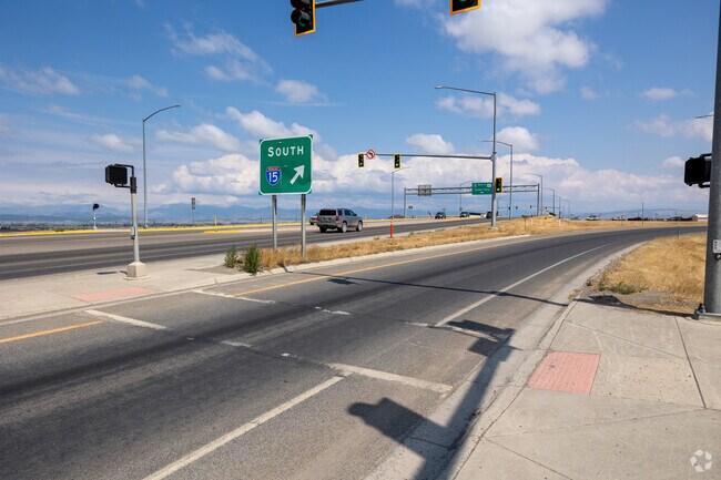 I-15 is the main thoroughfare connecting Montana City to the rest of Helena and Montana.