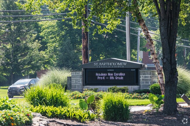 The Academy of St. Bartholomew in Middleburg Heights serves pre-k through eighth grade.