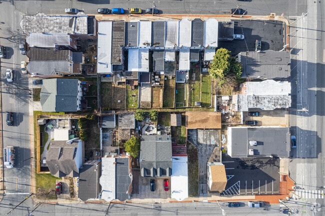 Most homes feature fenced-in backyards.