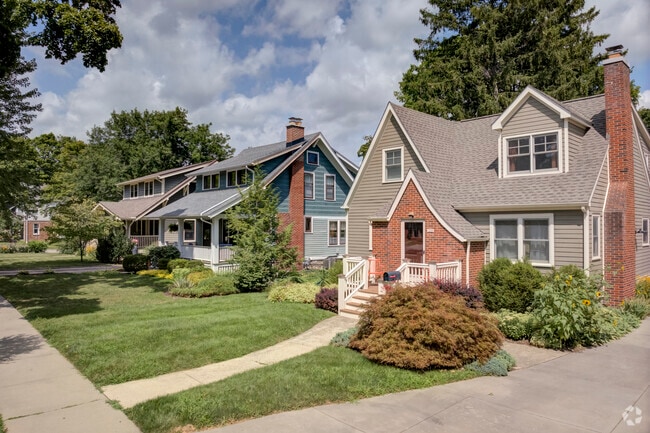 There is a wide variety of home styles in Eberwhite.