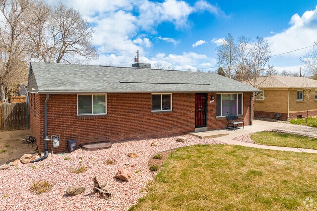 You'll find brick ranch style homes in Sunny Vale.