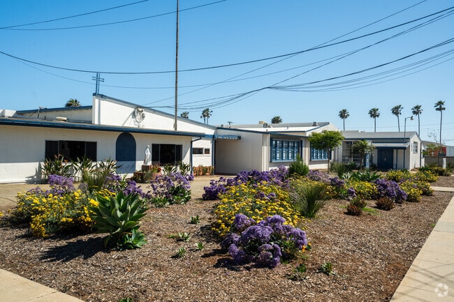 The front building of St. Mary Star Of The Sea Elementary School in Oceanside.