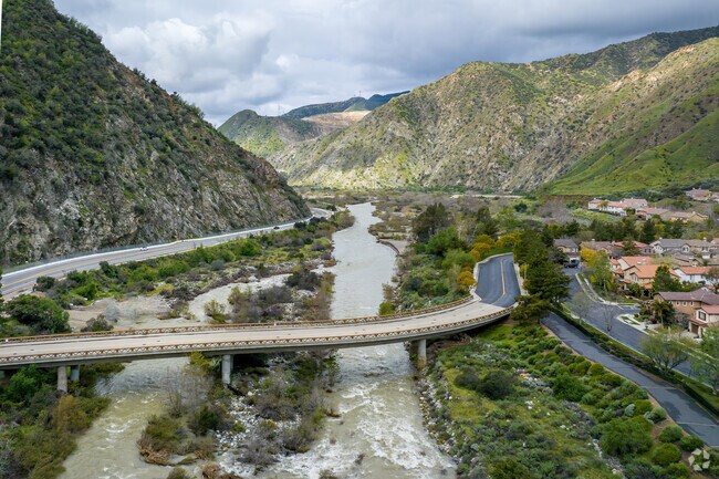 Enjoy a majestic view at San Gabriel River and river trail nearby South Glendora.