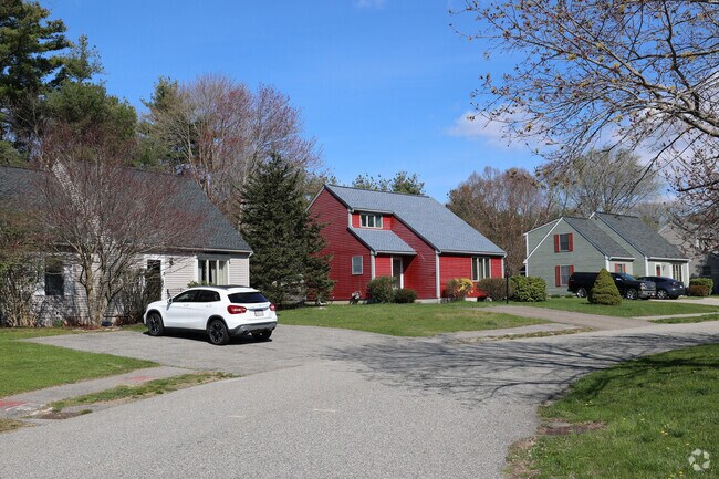 A variety of colorful homes can be found in Boxford.