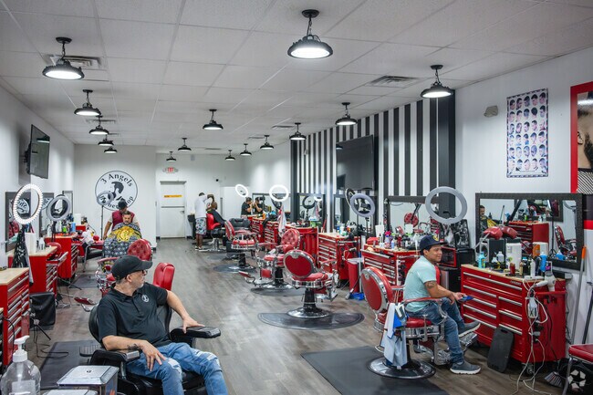 The 3 Angels Barber Shop is one of the largest in the Welcome neighborhood.