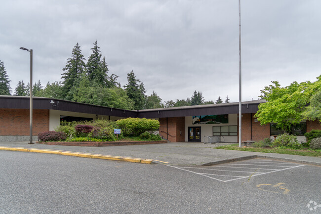 Geneva Elementary School entrance.