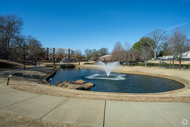 The Greer City Park has beautiful natural scenery and great walking trails in the area.