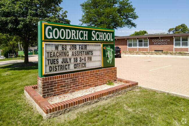 Goodrich Elementary School received an A-minus ranking  from Niche.
