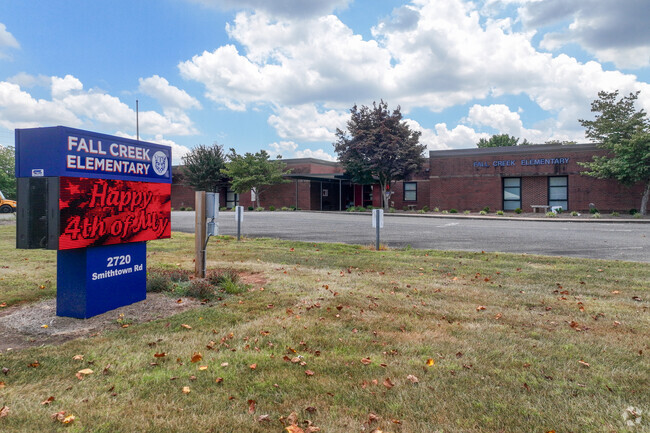 Fall Creek Elementary serves students in grades PK, K-5 and is located in East Bend, NC.