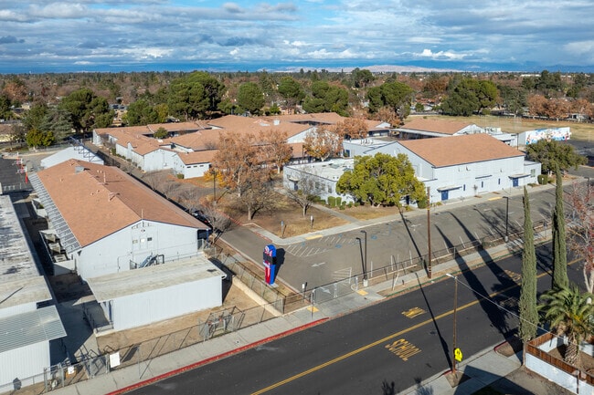 The campus of Hamilton School in Fresno.