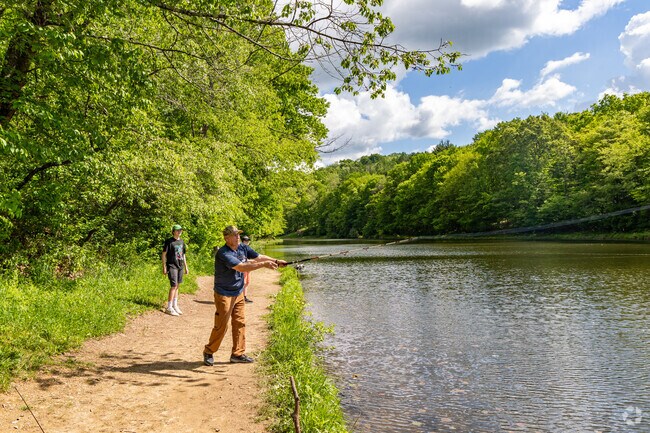 Deer Lakes Park stocks it's lakes with fish keeping Frazer Township anglers coming back.