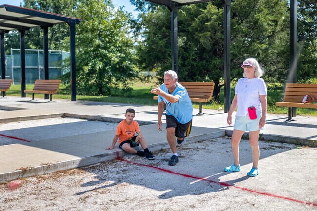 Play some bocce ball at Cosmopolitan Park near Ridgeway.