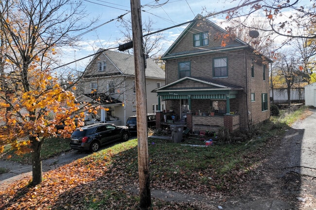 Wide front porches on Craftsman style houses, beckon to residents of Buckeye Platt.
