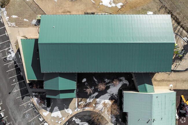 Here is a top down view of Annoor Islamic School.