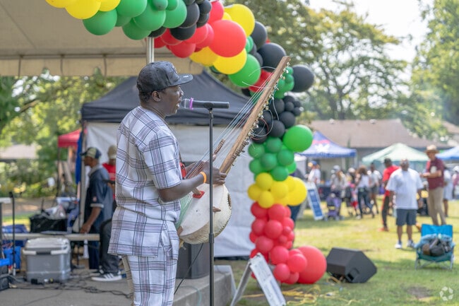 Every July, Forest Park hosts Nubian Jam for South Forest Park residents and visitors.