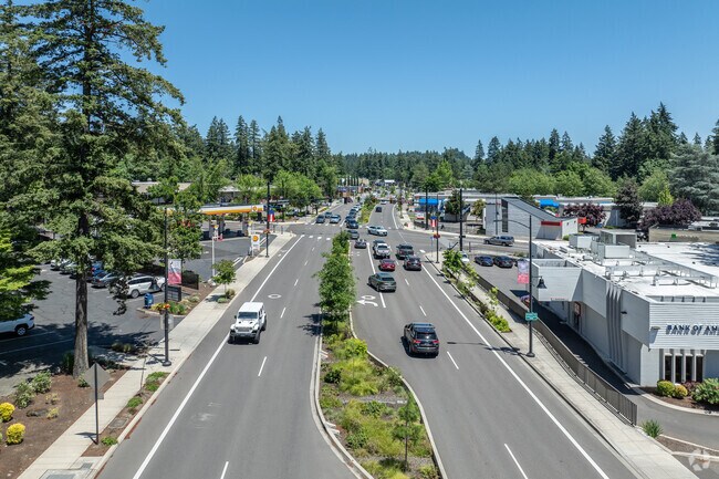 Boones Ferry Road is home to a vibrant commercial district feature numerous restaurants.