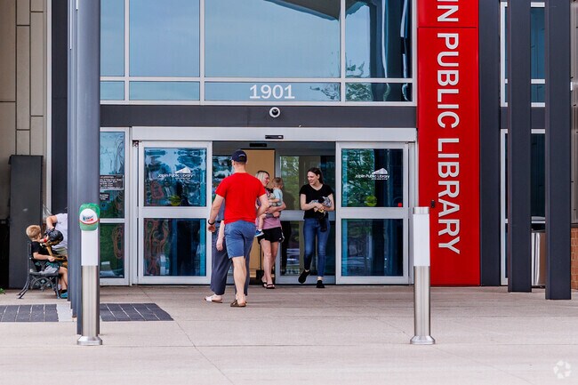 Residents in Kelsey Norman South enjoy trips to the Joplin Public Library.