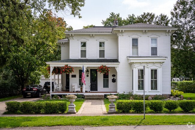 Addison features several well maintained homes in the Second Empire style.