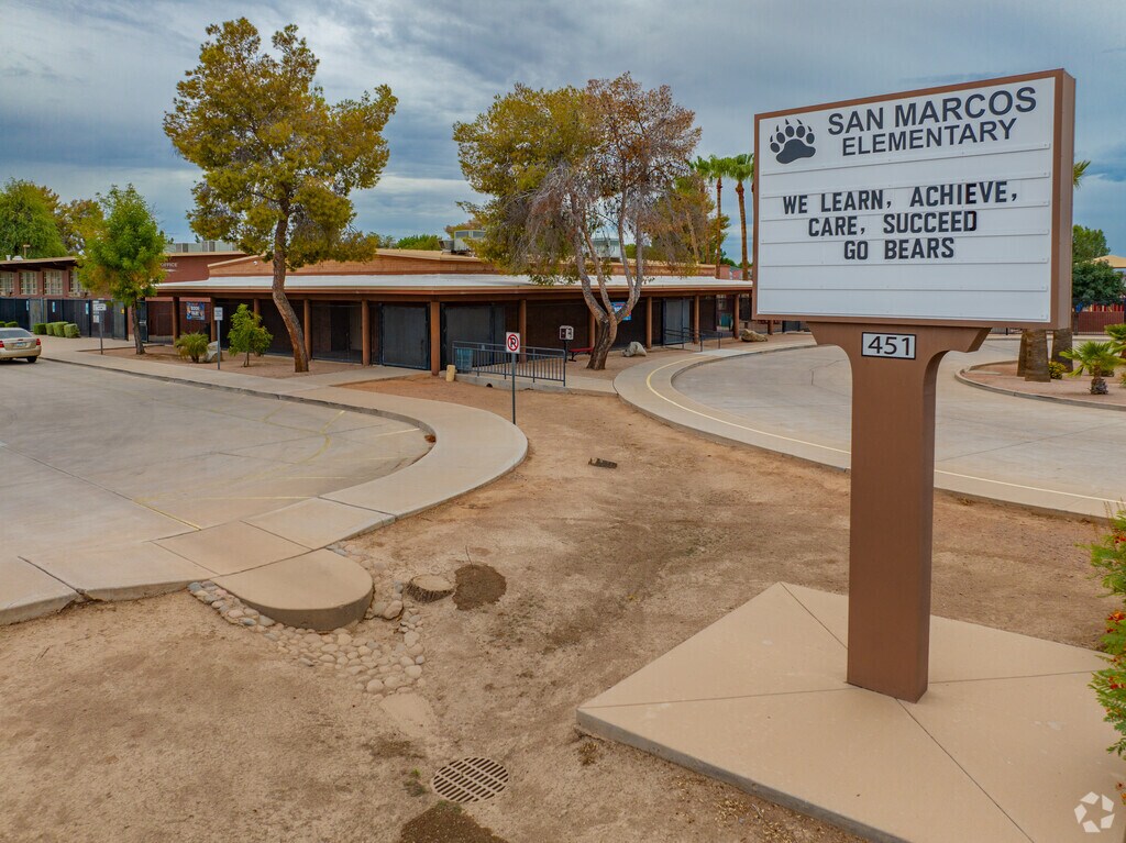 San Marcos Elementary School is a fun and exciting place to learn in Chandler.