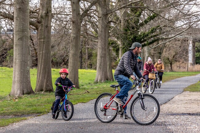 Experience an exciting bike adventure at the Edgar Felix Memorial Bikeway in Manasquan, NJ.