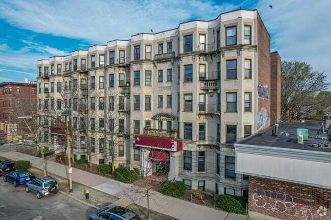 Home options in Commonwealth include mid-rise building apartments.