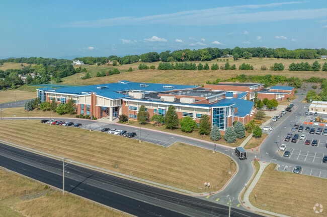 Harrisonburg High School serves grades nine through twelve.