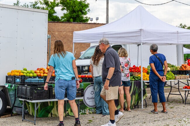 Home chefs can pick up fresh produce at Antioch Farmers' Market on Main Street.