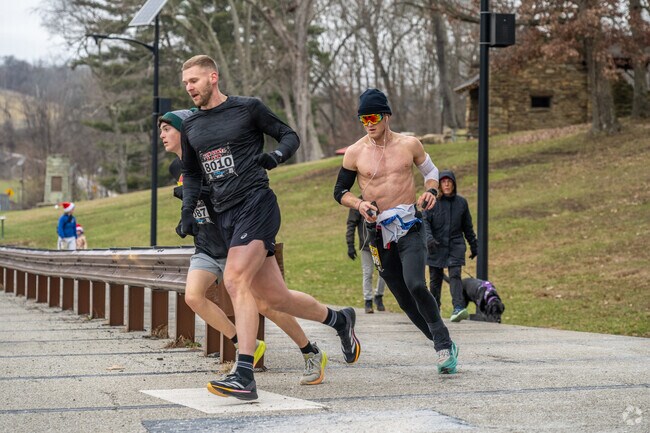 There was some good competition happening at Run Santa Run in Union Township.