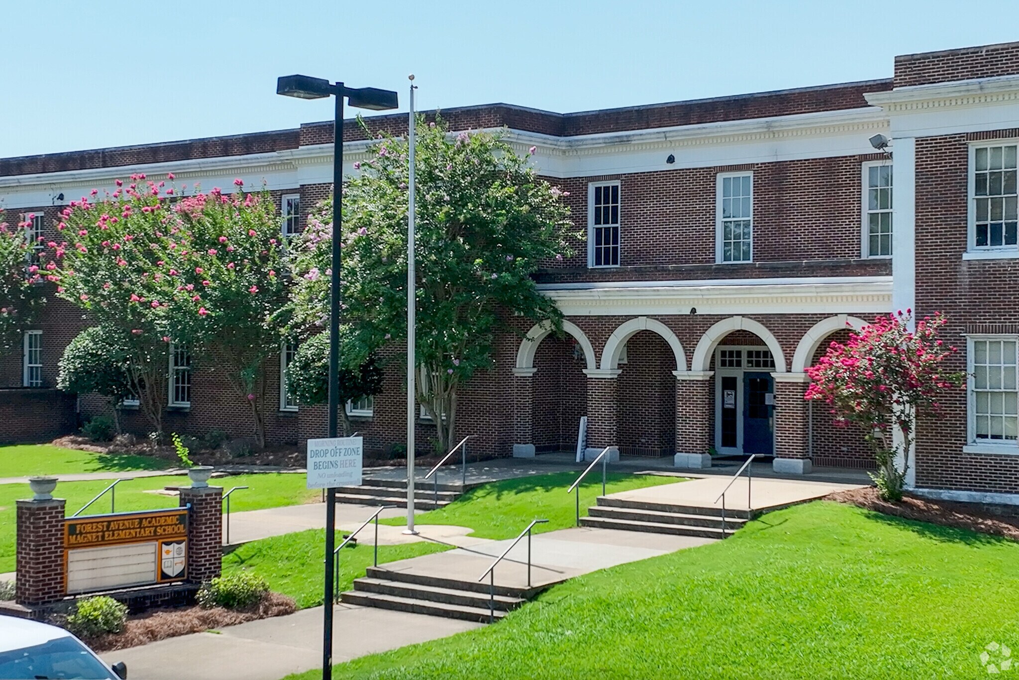 Your children can attend Forest Avenue Elementary in the Cloverdale/Idlewild neighborhood.