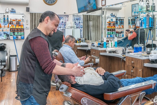 Treat yourself to a shave at Boris Barbershop in Sayville.