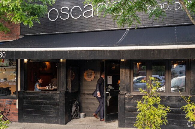 Visit Oscar's in Dedham Square for great drinks and delicious gastropub fare.