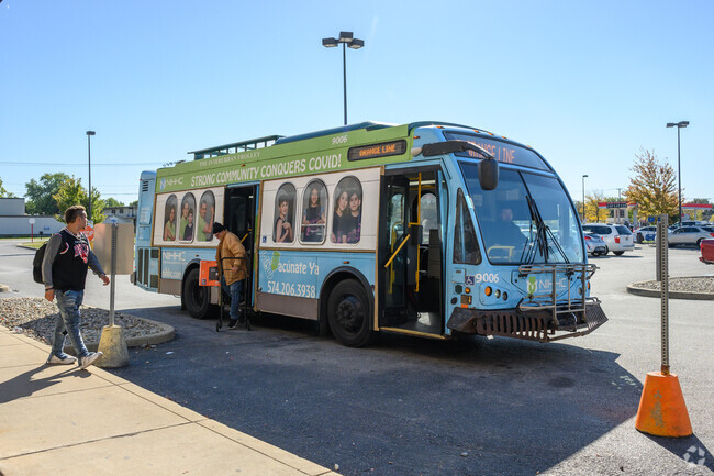 Several lines of the Interurban Trolley pass through Pleasant-Prairie for easy travel.
