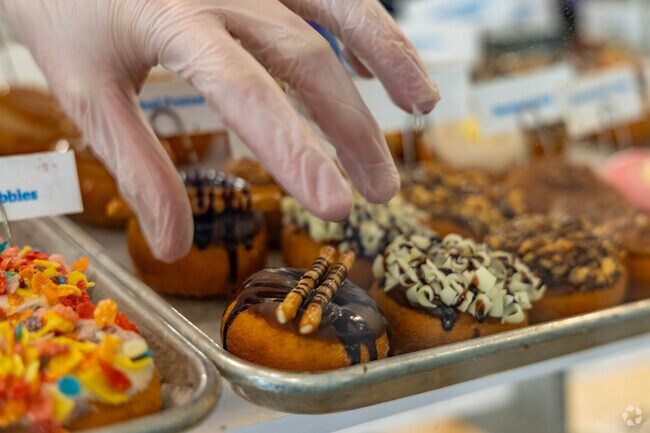Peace, Love, and Little Donuts in Hyde Park is the place to get your sweet treats