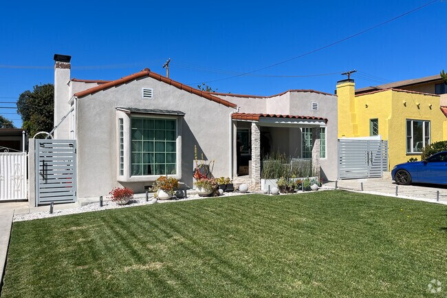 Traditional terracotta roofs are a common on the Spanish style homes in Grandview.