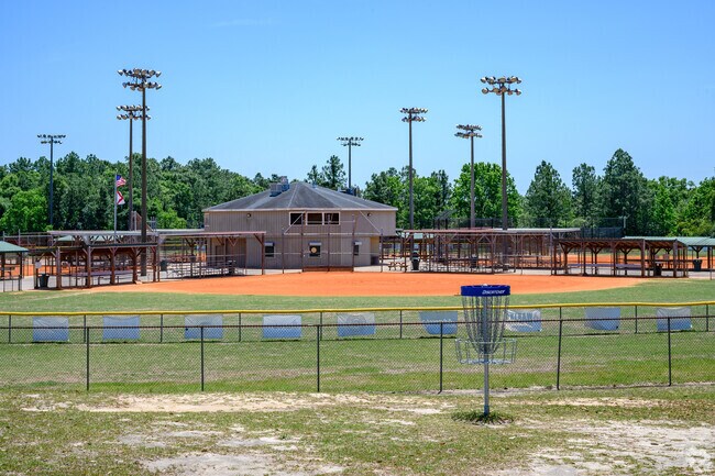 Prospect is near the West Mobile County Park which has activities from baseball to frisbee golf.
