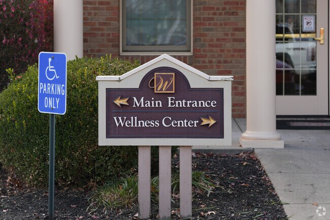 The Preparatory School has many entrances throughout the building.