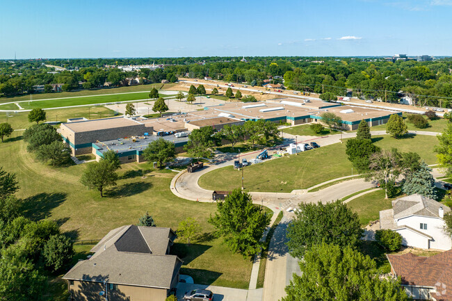 Kiewit Middle School students can walk just a few short minutes to school every day.
