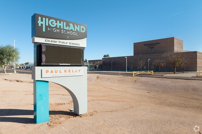 Highland High School in Gilbert is home of the Hawks!