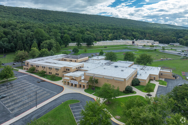 Susquenita Middle School sits adjacent to Susquenita High School.