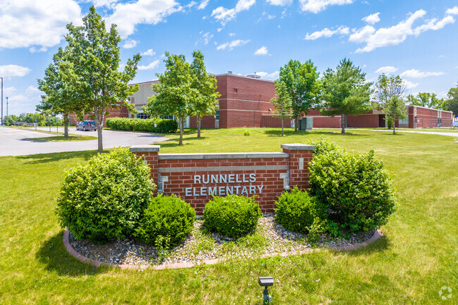 First through fifth grade students attend Runnells Elementary School.